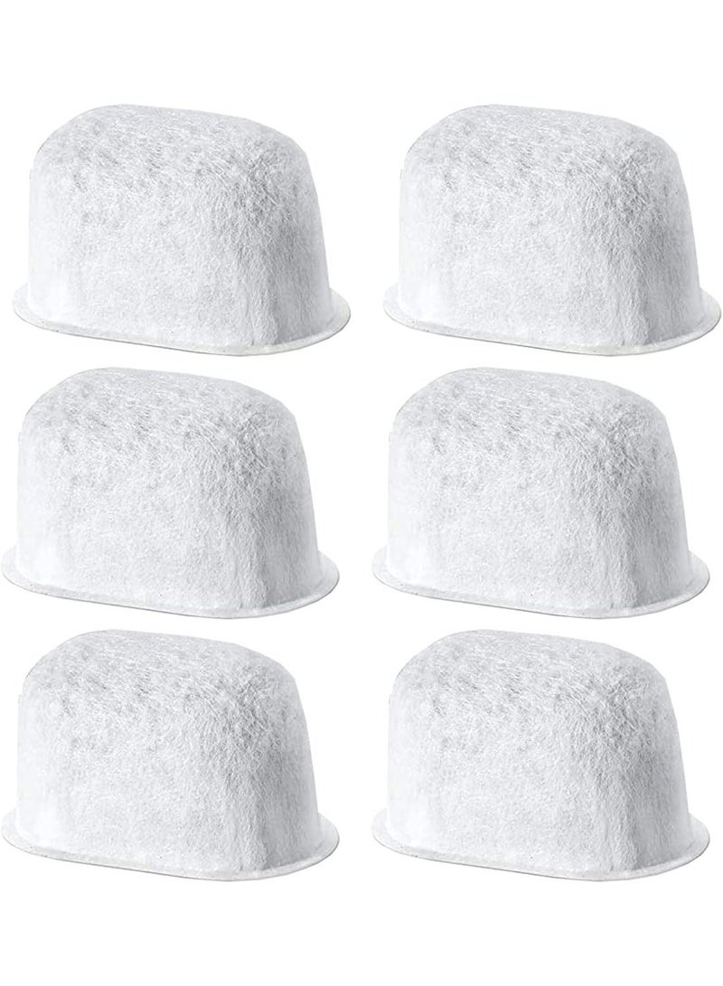 6 Pack of Replacement Breville Water Filter for Breville BWF100 BES870 BES810 BES990 BES980 BES920 BES900XL BES870XL BES860XL BES840XL BKC600XL(Activated Charcoal) - Image 1