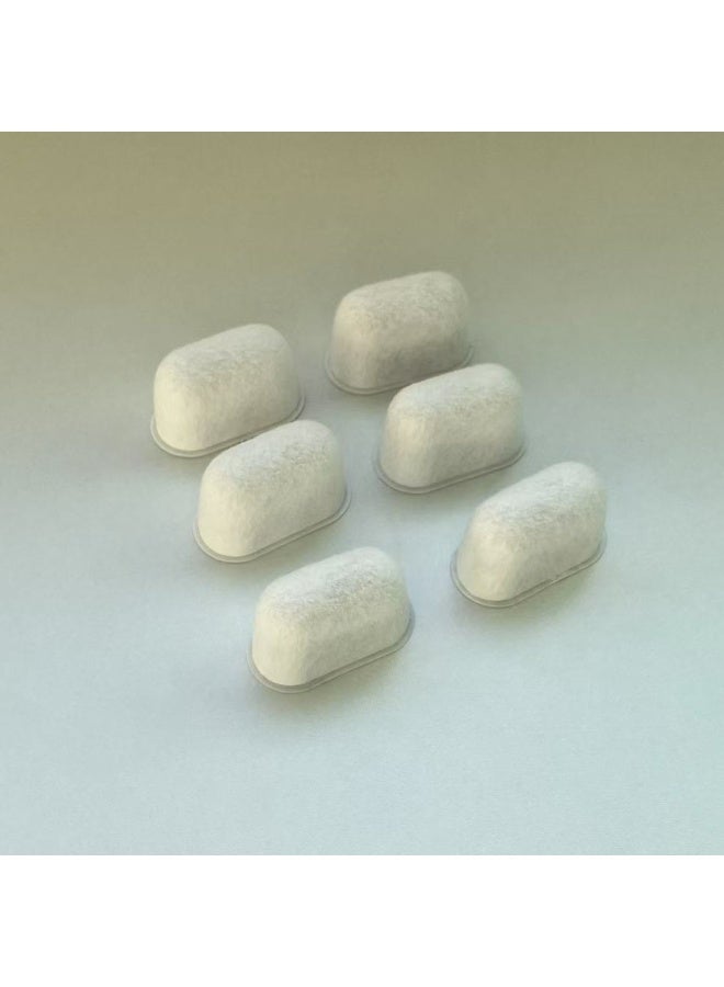 6 Pack of Replacement Breville Water Filter for Breville BWF100 BES870 BES810 BES990 BES980 BES920 BES900XL BES870XL BES860XL BES840XL BKC600XL(Activated Charcoal) - Image 3