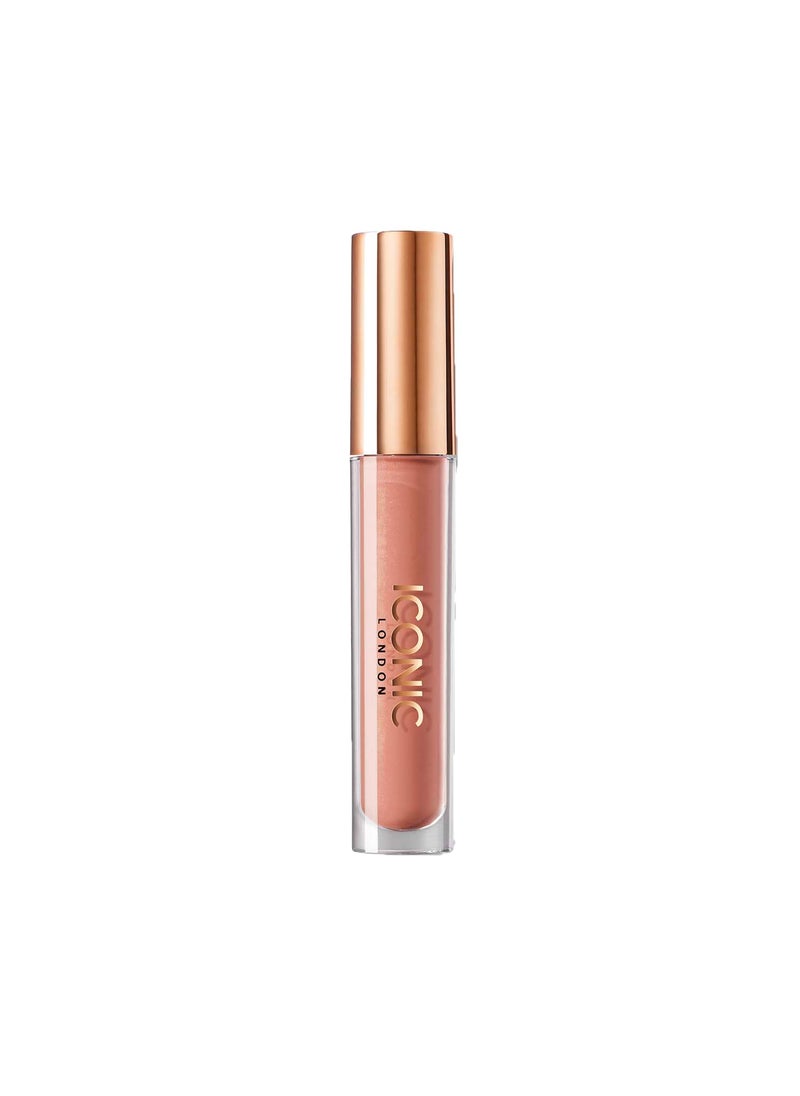 ICONIC LONDON - ICONIC LONDON Lip Pumping Gloss | High-Shine, Non Sticky, Lip Gloss infused with Biomimetic Peptide for Voluminous Looking Lips, Cruelty Free, Vegan Makeup, 0.16 Fl oz - Image 1