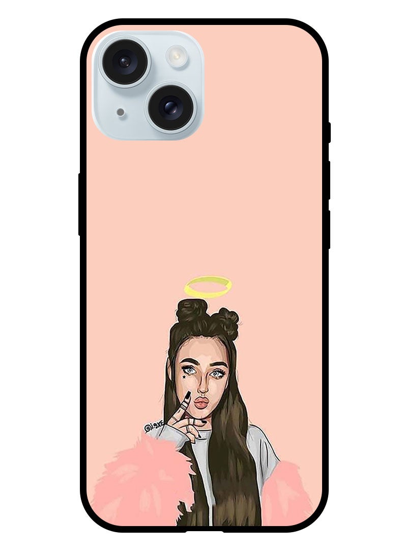 Theodor Protective Case Anti Scratch Shock Proof Bumper Cover For iPhone 15 Plus Princess - Image 1