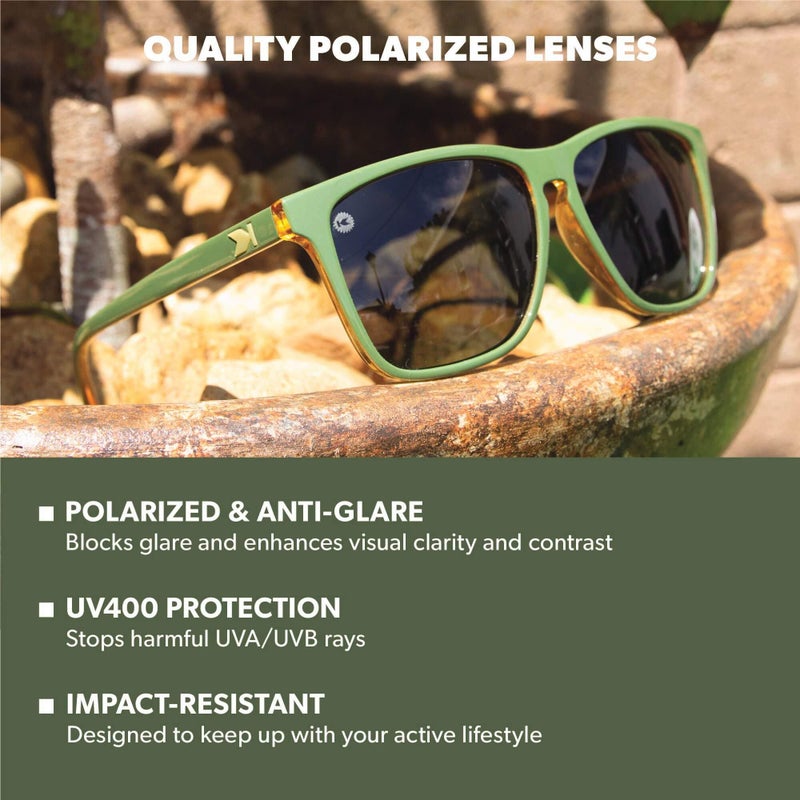Knockaround Fast Lanes Polarized Lightweight Sunglasses for Men & Women - UV400 Protection - Image 2