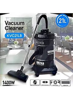 W.BOX Barrel Vacuum Cleaner - 21 Liters - 1400 Watts, Black*Gray | KVC21LB  - Image 3
