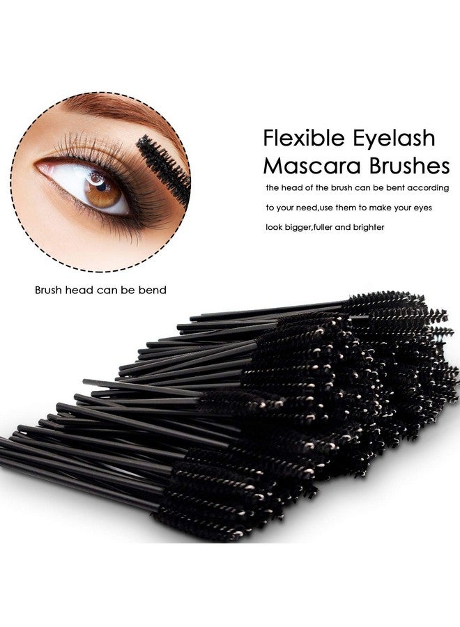 Obinhere 300 Pcs Disposable Mascara Wand Eyelash Brush For Eyelash Extension Supplies - Image 4