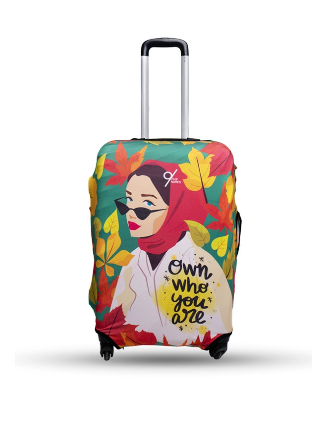 THE NINES LUGGAGE COVER "OWN WHO YOU ARE" -S (18-21 inch)