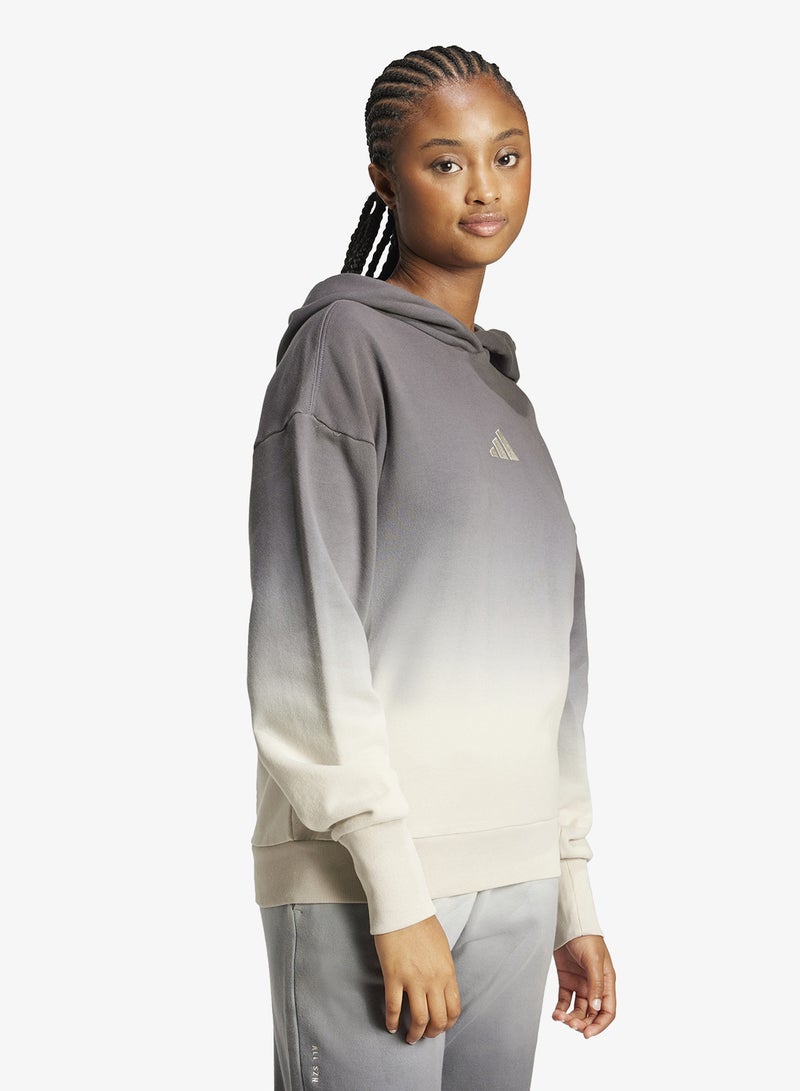 اديداس هودي فضفاض مصبوغ بالتدريج لجميع المواسم - Image 5