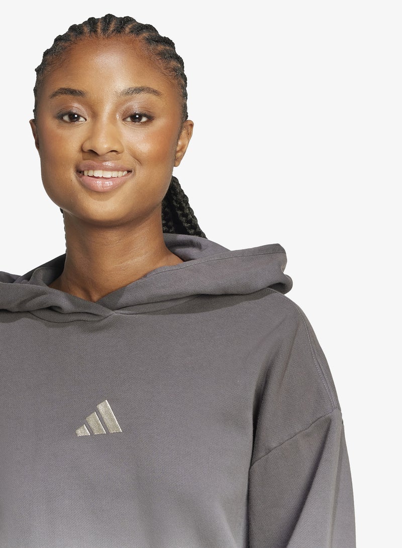 اديداس هودي فضفاض مصبوغ بالتدريج لجميع المواسم - Image 3