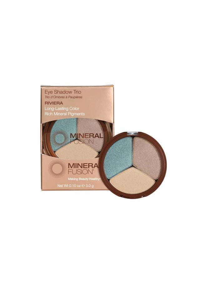 Mineral Fusion Eye Shadow Trio 0.10 oz Packaging May Vary, Riviera, 0.0625 Ounce  - Image 1