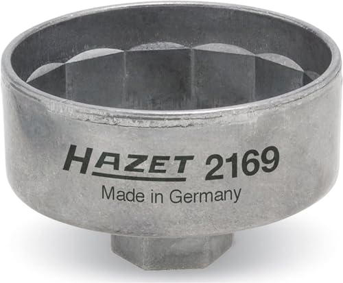 Hazet 2169 Oil Filter Socket - 14-Flute, 74.4mm - Image 1