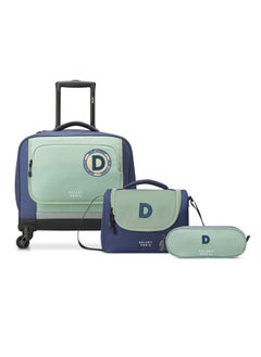 DELSEY Academie 3-Piece School Trolley Bag + Pencil Case + Lunch Bag Set  - Image 1