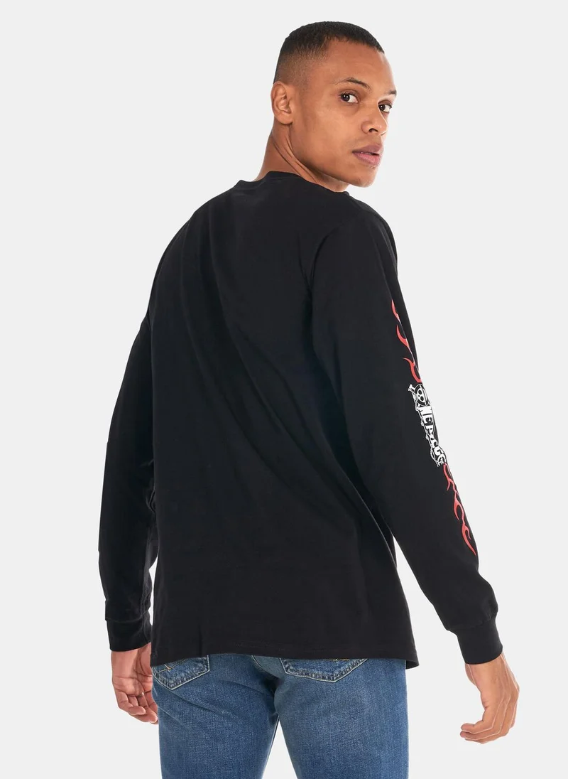 VANS Men's x One-Piece Long Sleeve T-Shirt