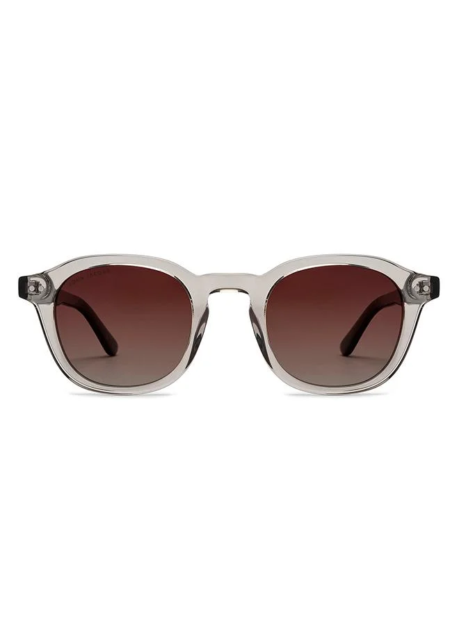 جون جاكوبس John Jacobs Full Rim Round Stylish & Premium Polarized Sunglasses Eco-Acetate Polarized And 100% UV Protected Unisex Large JJ S16635