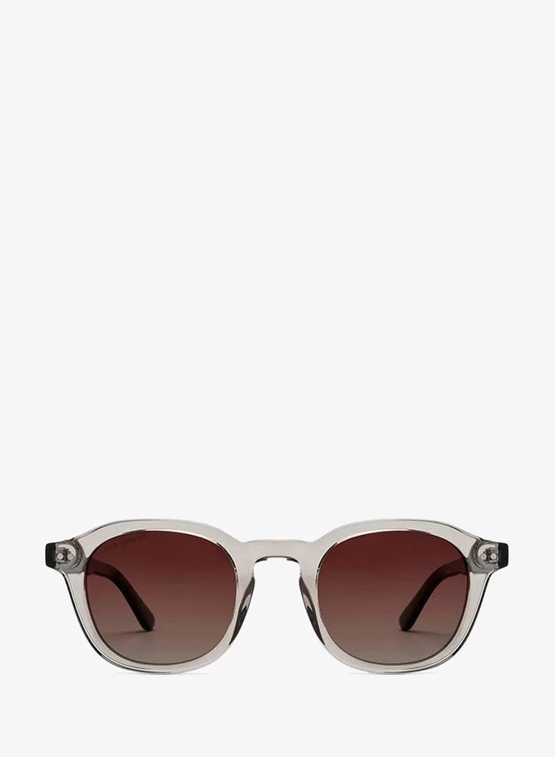 John Jacobs John Jacobs Full Rim Round Stylish & Premium Polarized Sunglasses Eco-Acetate Polarized And 100% UV Protected Unisex Large JJ S16635