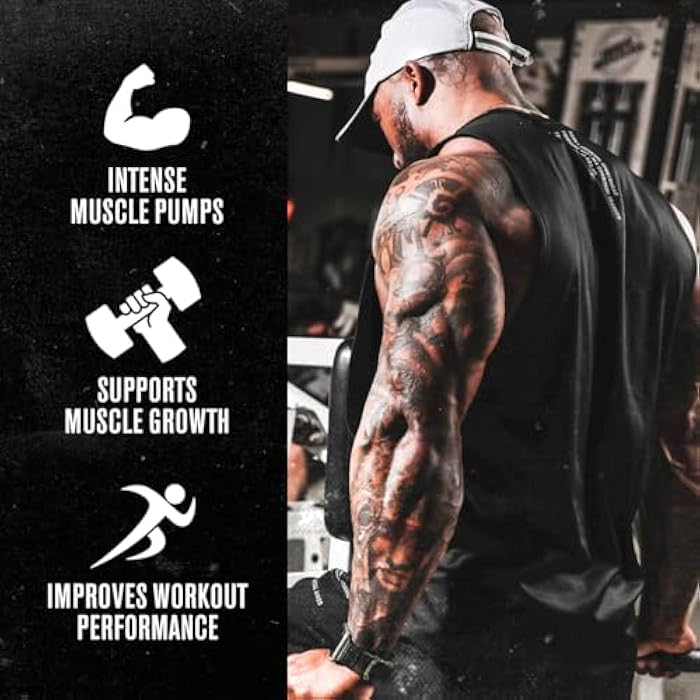 Jacked Factory N.O. XT Nitric Oxide Supplements for Men w/Nitrosigine L Arginine L Citrulline Supplement for Muscle Pumps & Vascularity - Pre Workout Nitric Oxide Booster & Muscle Builder - 90 Caps - Image 2