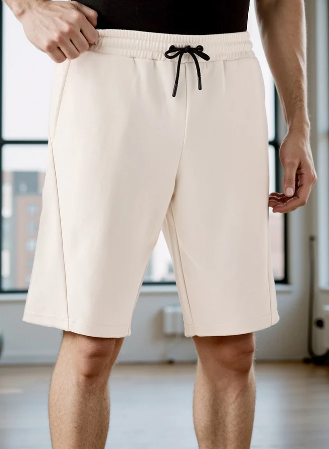 ADOT by Splash Regular Fit Shorts with Drawstring Closure