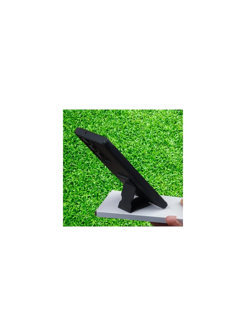 كريتيف جراب لهاتف سامسونج S23  ألترا  بحامل رفيع ومتين لون اسود - Image 3