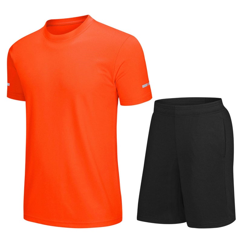 European Size Quick-Drying Short-Sleeved Shorts Casual Sports Suit Competition Activity Clothing Kidsren'S Men'S And Women'S Family Summer - Image 4