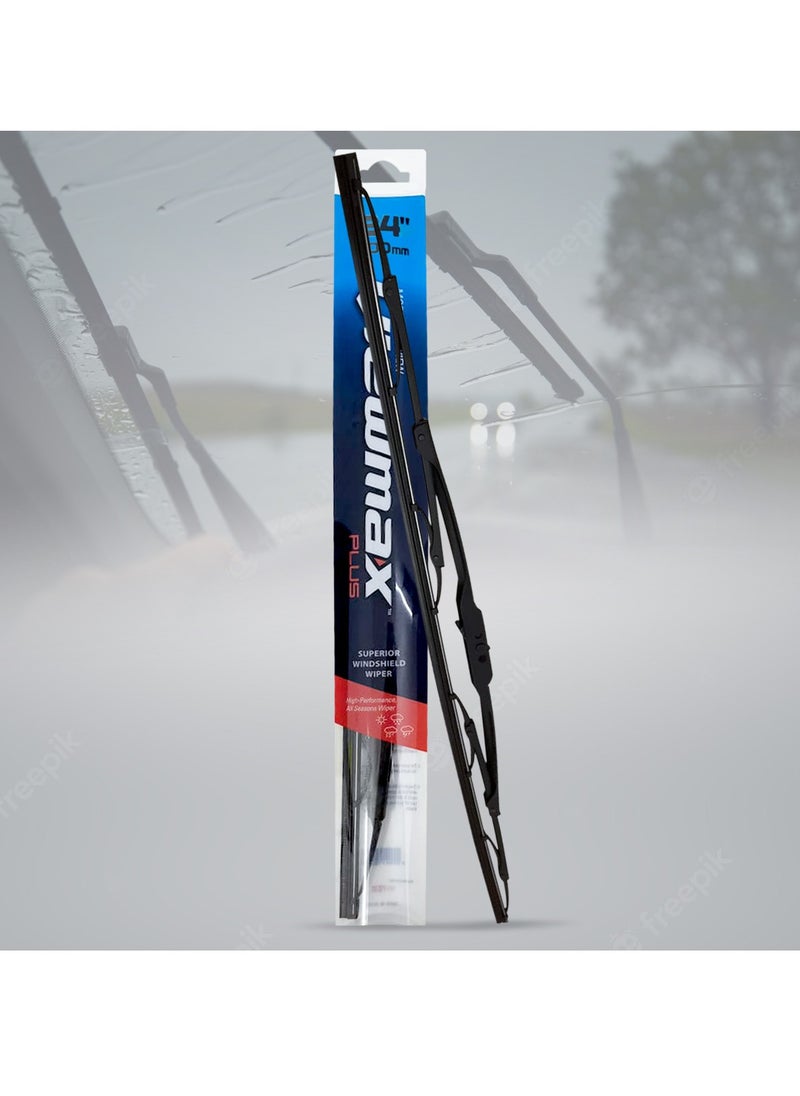 Viewmax VIEW MAX Windshield Car Wiper Blades, Powerful Performance Conventional Wiper Blades 24 600mm  - Image 1