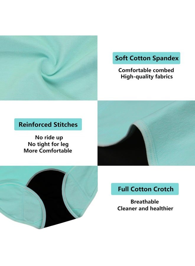 Mesachy Girls Period Underwear Period Panties for Teens Menstrual Leakproof Protective Cotton Briefs, Color-001, 16-18 years - Image 5