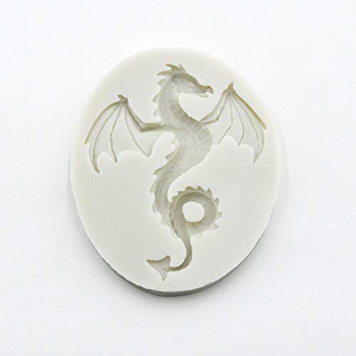 Seedomes Animal Series Dinosaur Dragon Silicone Mold for Cake Topper Decoration Jelly Shots Ice Cube Candy Gum Paste Fondant Mold Handmade Crafts Soap Mould Chocolate Cupcake - Image 2