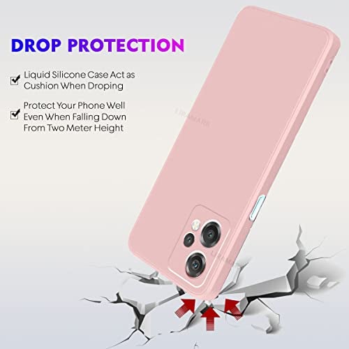 LIRAMARK Silicone Soft Back Cover Case for OnePlus Nord CE 2 Lite 5G / 1+Nord CE 2 Lite 5G (Silicone Pink) - Image 5