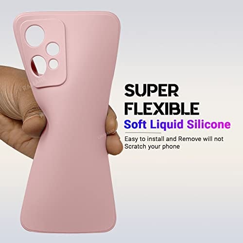 LIRAMARK Silicone Soft Back Cover Case for OnePlus Nord CE 2 Lite 5G / 1+Nord CE 2 Lite 5G (Silicone Pink) - Image 4