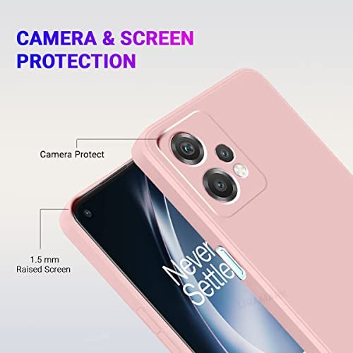 LIRAMARK Silicone Soft Back Cover Case for OnePlus Nord CE 2 Lite 5G / 1+Nord CE 2 Lite 5G (Silicone Pink) - Image 3