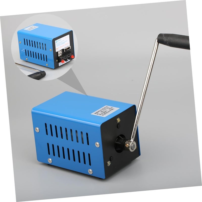 Toyvian Hand Crank Generator USB Portable Emergency Power Bank - Image 4