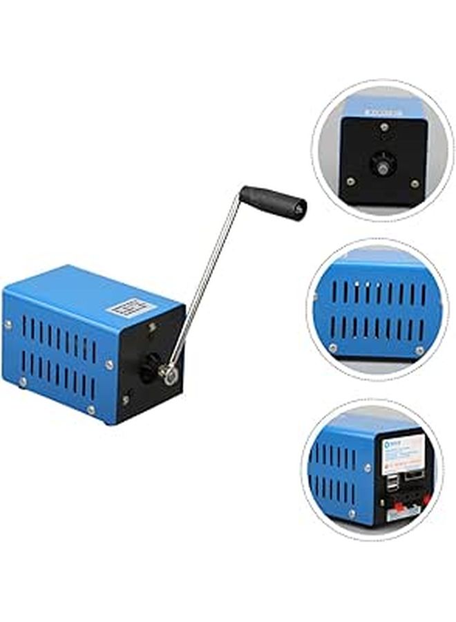 Toyvian Hand Crank Generator USB Portable Emergency Power Bank - Image 1