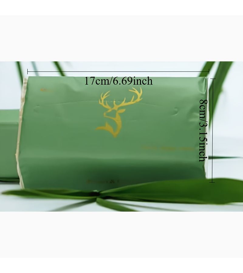 300 Sheets One Piece Color Paper Napkins Drawing Tissue Box for Household Plant Protection - Image 3