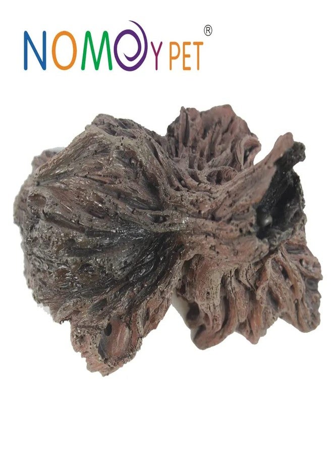 NomoyPet سلسلة NomoyPet من الكهوف الاصطناعية المصنوعة من الراتنج، وديكورات لأحواض السمك، وأحواض الزواحف، وأحواض التيراريوم. (NS-46 (12.5 * 7.5 * 6.5 سم)) - Image 3