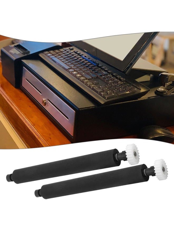 Briny River 2pcs 21T 64mm Mini POS Paper Roller Printer Roller Compatible with Clover Flex Printer Roller Thermal Printer Z-line Z8 Z9 Z11 - Image 3