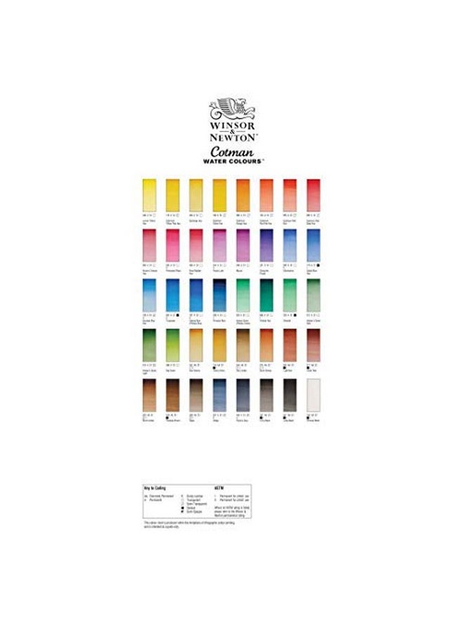 WINSOR & NEWTON 21Ml Cotman Water Colour Tube (Emerald)  - Image 5