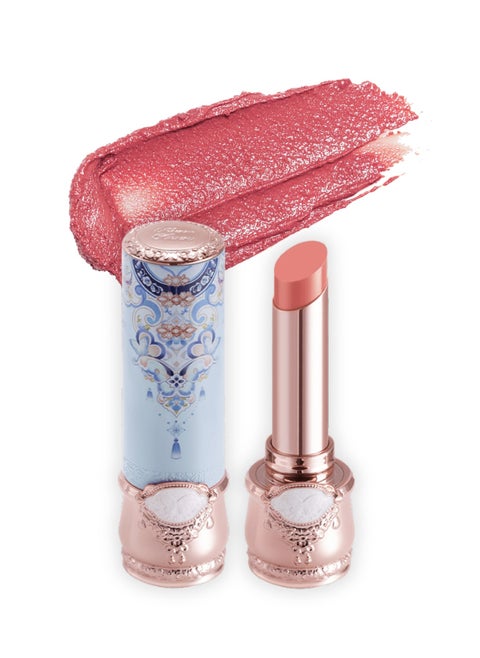 Butterfly Cloud Collar Collection Glossy Lipstick Non-sticky Highly Pigmented Long-lasting Hydration Shiny Lipgloss - C01 Birchleaf Pear
