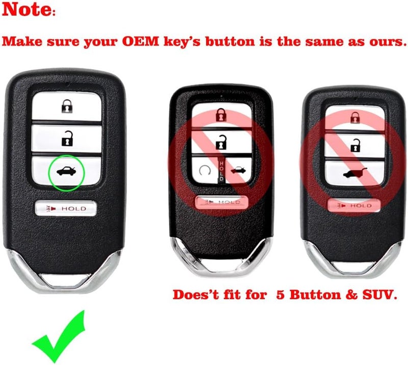 MechanMagic Key Fob Remote Replacement Fits for Honda Accord 2013-2015/CIVIC 2014-2015 ACJ932HK1210A Keyless Entry Remote Control 72147-T2A-A01 - Image 2