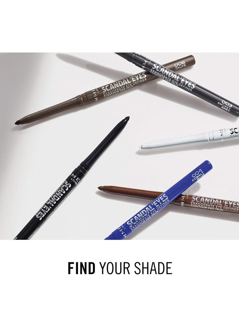 RIMMEL LONDON - Exaggerate Waterproof Eyedefiner - 004 Cobalt Blue - Image 1