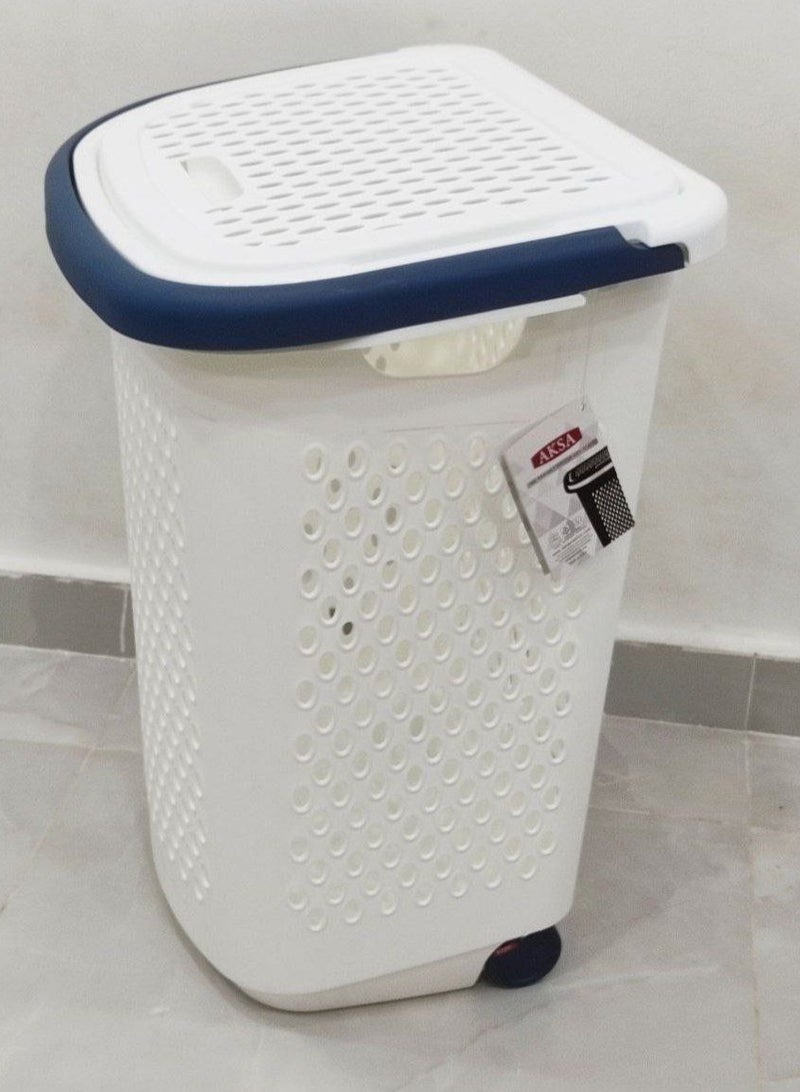 باسكت غسيل بيد مزود بعجل لسهوله الحركه - Image 5