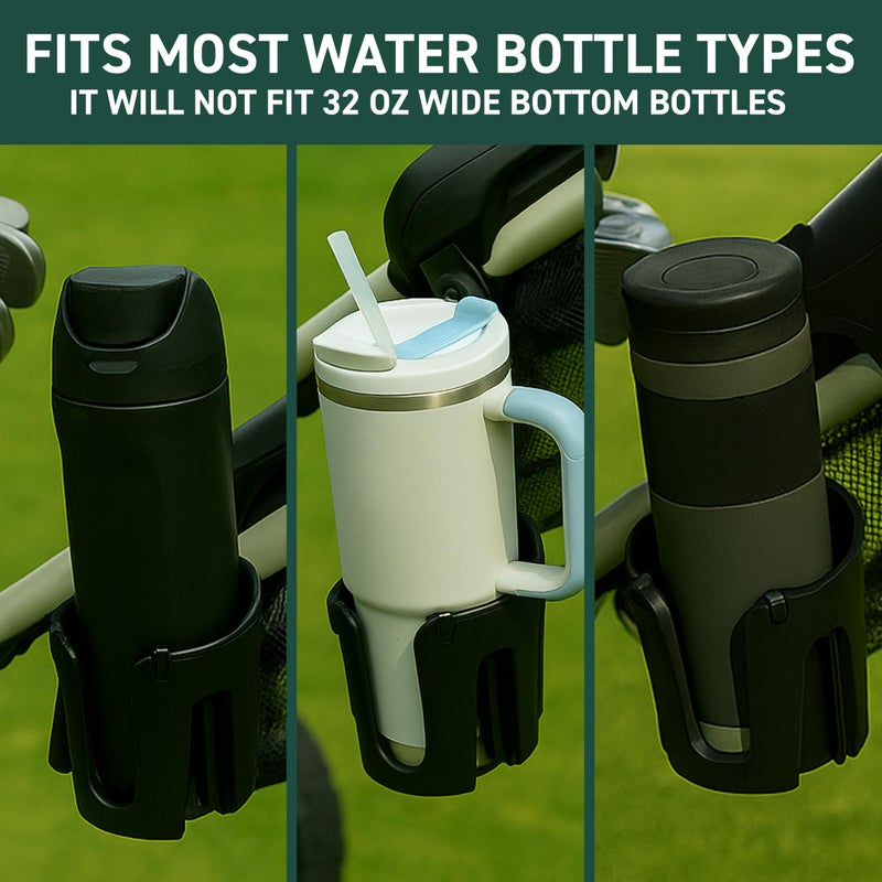 Tributary Brands Golf Push Cart Cup Holder- Regular Size- Golf Push Cart Accessories - Image 5