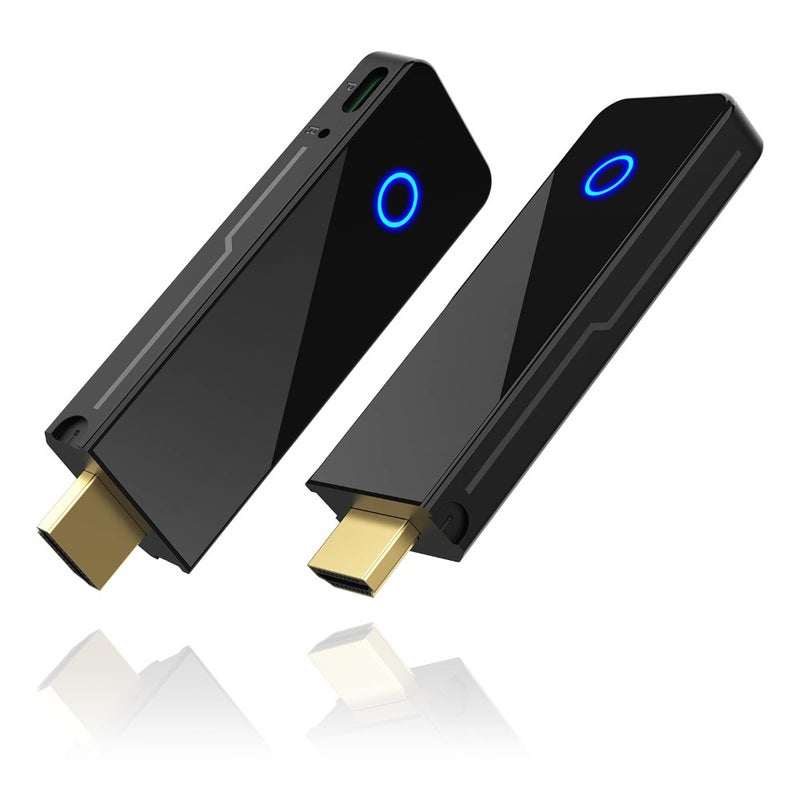 Wireless HDMI Transmitter And Receiver 150m Range Supports 1080P@60Hz Dual-Band 2.4GHz/5GHz For Laptop PC Satellite To HDTV Projector Home Office Streaming