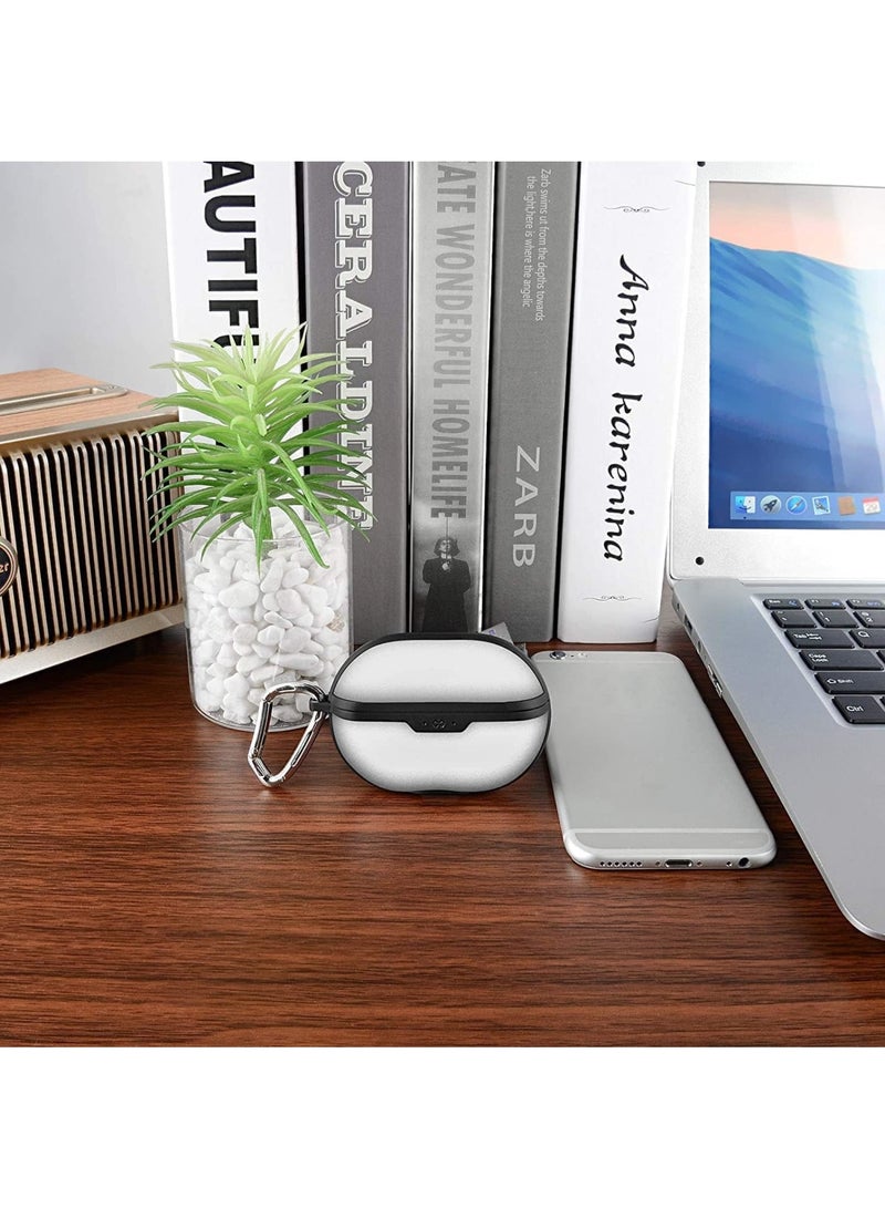 Zikra Case Cover for Huawei Freebuds Pro, Wireless Bluetooth Headset Clear Case Earphone Cover with Keychain, Protect Your Headset from Scratches and External Impacts - Image 2