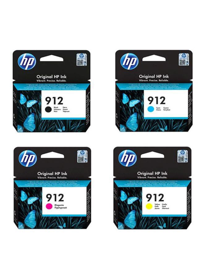 HP 4-Piece Ink Toner Cartridge Multicolour - Image 1