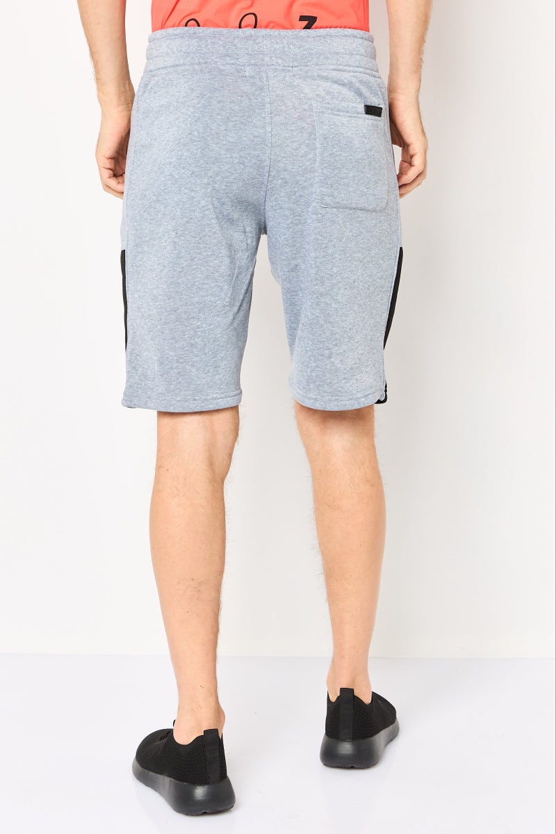 Akademiks Men Sportswear Fit Outdoor Shorts, Grey - Image 4