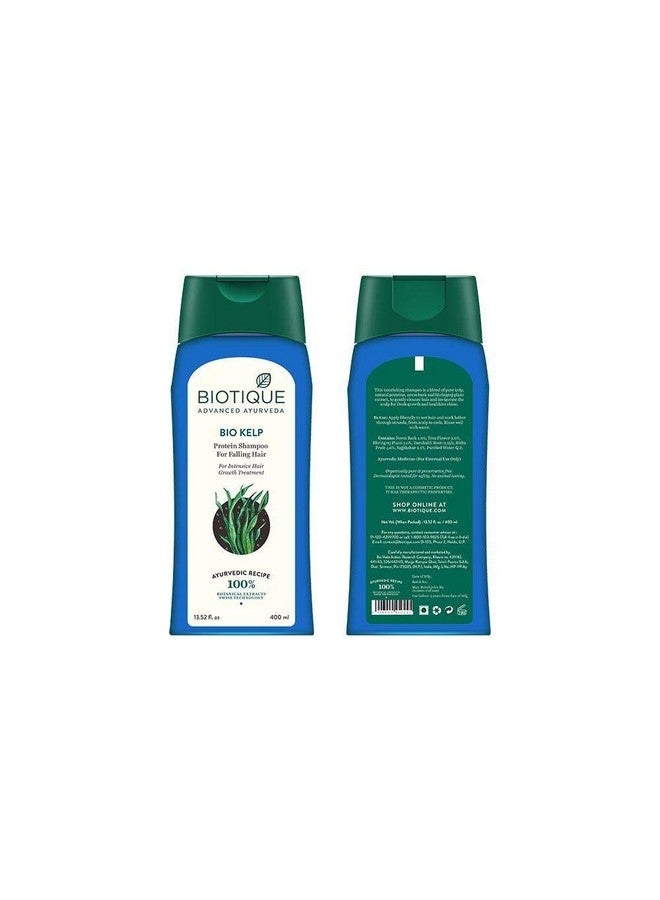 Biotique Bio Kelp Protein Shampoo For Falling Hair Intensive Hair Growth Treatment, 120Ml - Image 2