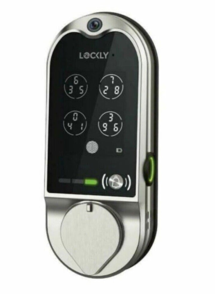 Lockly Vision | 1080P Video, Offline Code, Management, Solar Power, Fingerprint, Intercom, Alexa, Google - Image 2