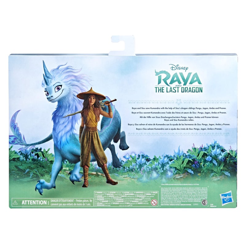 Disney Princess Raya and The Last Dragon Sisu Family Pack Includes 5 Dragon Toys and Raya Doll Toys for Kids 3 and Up - Image 4