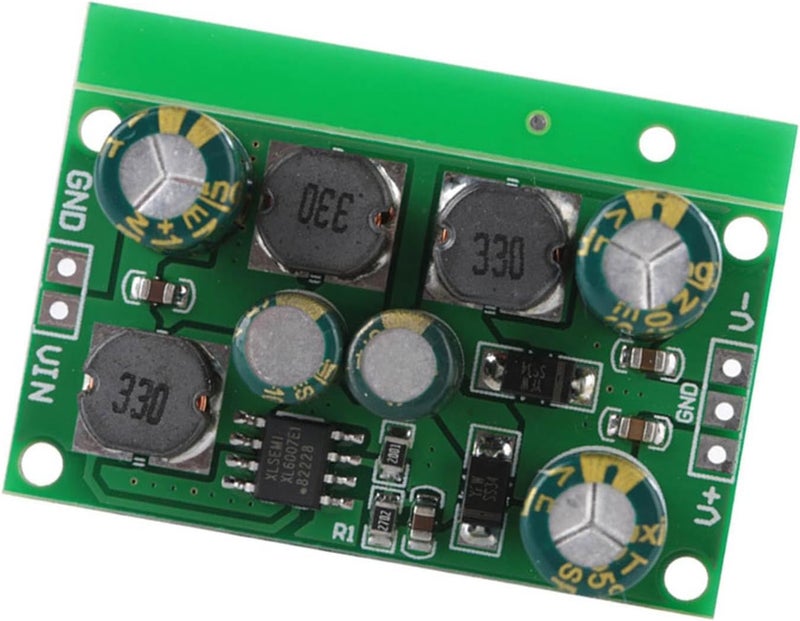 Positive Negative Voltage Boost Converter Output ±5V 6V 9V 10V 12V 15V 18V 24V High Efficiency Stability ADC DAC LCD Power Supply (Output Voltage ±5VDC) - Image 5