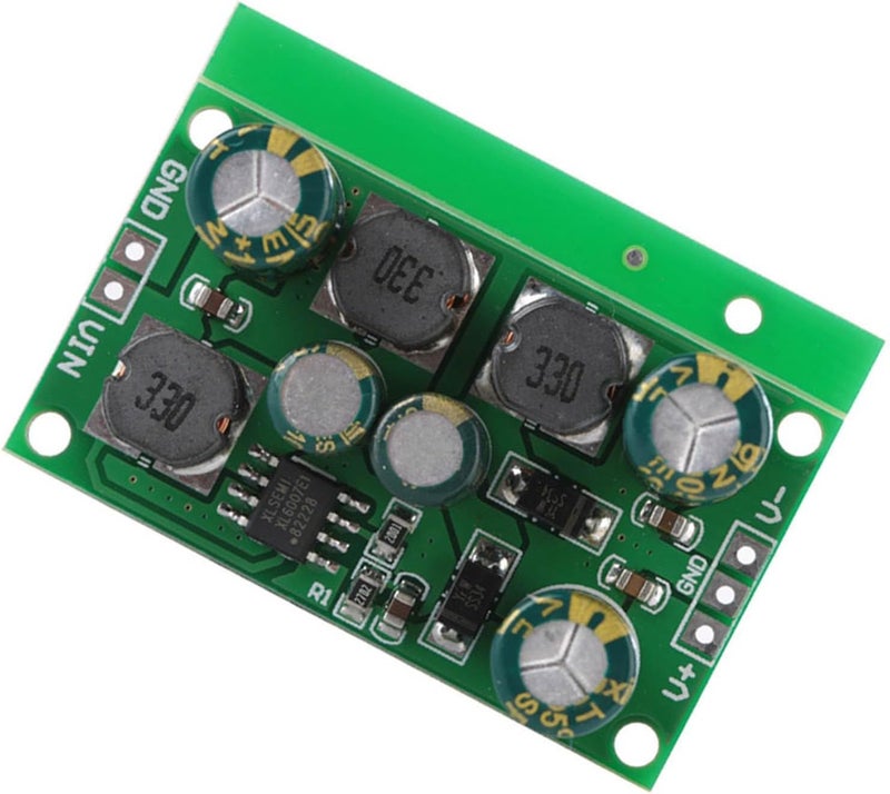 Positive Negative Voltage Boost Converter Output ±5V 6V 9V 10V 12V 15V 18V 24V High Efficiency Stability ADC DAC LCD Power Supply (Output Voltage ±5VDC) - Image 1