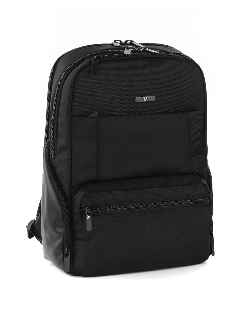 RONCATO Roncato fabric Backpack Laptop Travel Bag Size 15.6 Inch Black