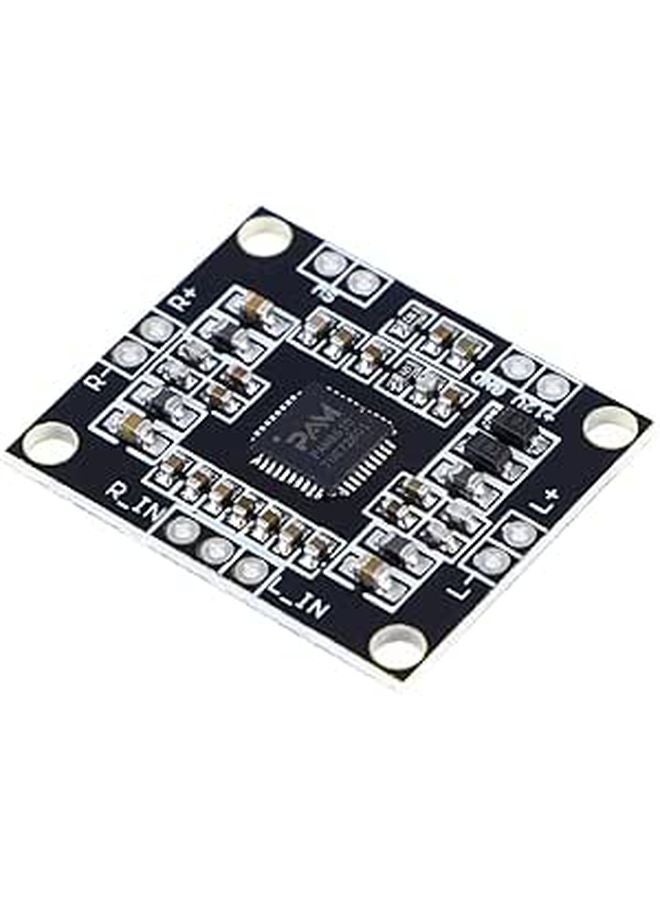 لوحة مكبر صوت ستيريو رقمي صغير بقوة 10 واط ثنائية القنوات، مدمجة تعمل بالتيار المستمر لمشاريع الصوت DIY - Image 1