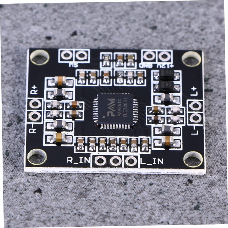 لوحة مكبر صوت ستيريو رقمي صغير بقوة 10 واط ثنائية القنوات، مدمجة تعمل بالتيار المستمر لمشاريع الصوت DIY - Image 3