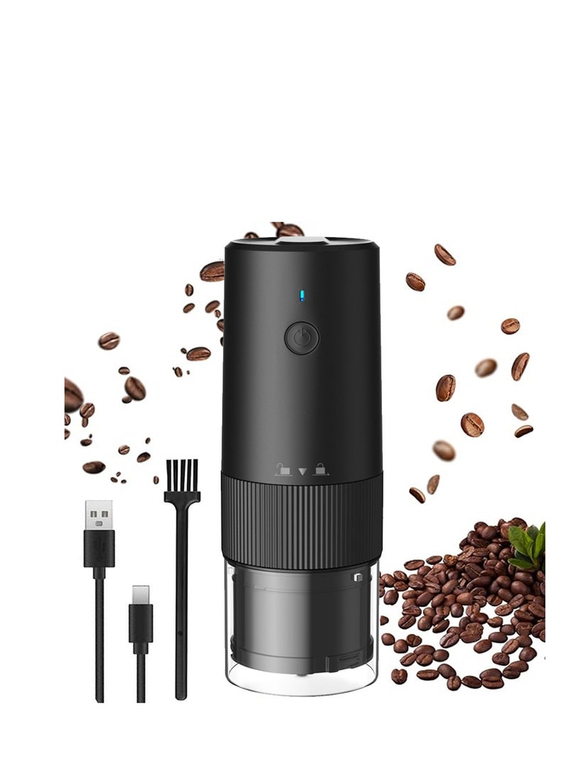0TO1 TECH Automatic Coffee Grinder, Portable Automatic Coffee Grinder With Multiple Grinding Settings, Adjustable Burr Mill for Office Travel And Camping  - Image 1